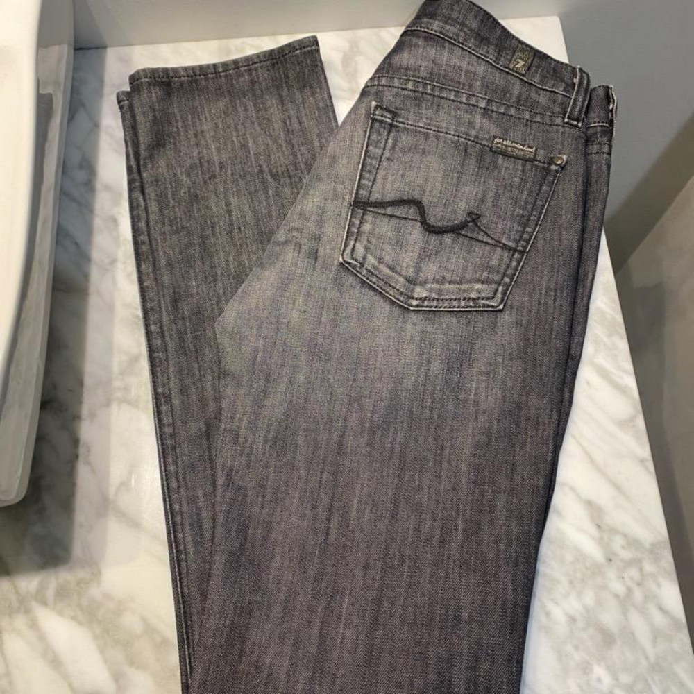grey seven for all mankind Roxanne style jeans
